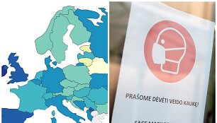Kurios Europos valstybės taiko griežčiausias priemones dėl COVID-19?