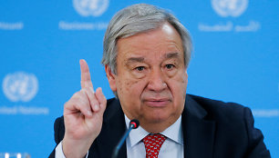 Jungtinių Tautų generalinis sekretorius Antonio Guterresas