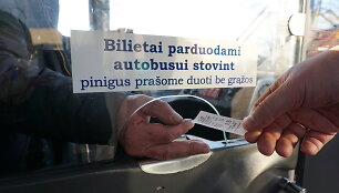 Vie&scaron;ojo transporto bilietas