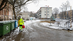 Galimai užtvertas servitutinis kelias