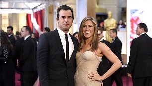 Justinas Theroux ir Jennifer Aniston