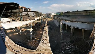 Vilniuje prekybos centrui &bdquo;Lidl&ldquo; ruo&scaron;iama vieta (2014 m. liepos 7 d.)