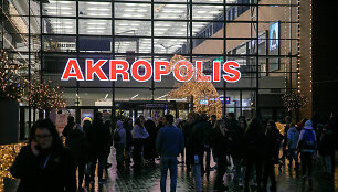 Gaisras Kauno &bdquo;Akropolyje&ldquo;