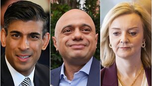 Rishi Sunakas, Sajidas Javidas, Liz Truss