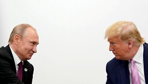 Vladimiras Putinas ir Donaldas Trumpas