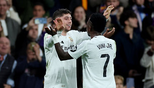 Federico Valverde ir Vinicius