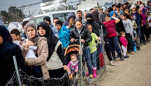 Idomeni(Graikija) pabėgėlių stovykla