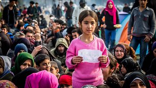 Idomeni(Graikija) pabėgėlių stovykla