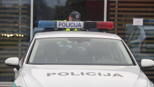 Policijos reidas Kauno Europos pr.