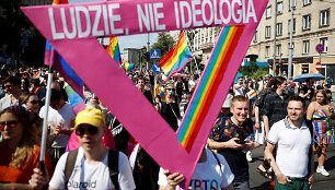 LGBT protestas Lenkijoje