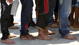 Migrantai Italijoje ir Graikijoje