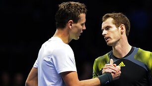Toma&scaron;as Berdychas ir Andy Murray