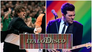 Andrea Trinchieri džiaugėsi, kad „Žalgirio“ arenoje grojo „Italodisco“