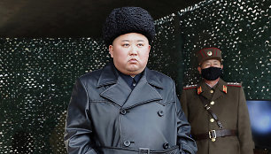 Šiaurės Korėjos lyderis Kim Jong Unas