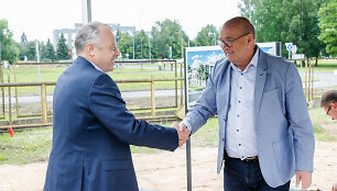 Juozas Kriaučiūnas ir Visvaldas Matijo&scaron;aitis