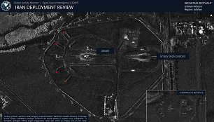Rusiška priešraketinė sistema S-300 nukentėjo per Izraelio ataką Isfahano oro pajėgų bazėje