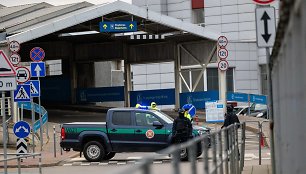 Pranešta apie sprogmenis Vilniaus oro uoste