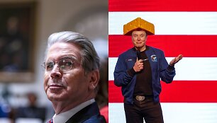 Scottas Bessentas ir Elonas Muskas