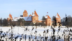 Savaitgaliais žmonių pilni Trakai šiokiadieniais nutyla