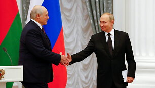 A.Luka&scaron;enka ir V.Putinas