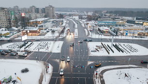 Savanorių ir Šiaurės prospektų sankryža