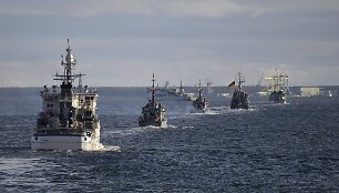 NATO laivai Baltijos jūroje