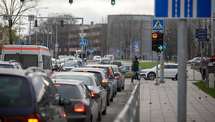 Apkasų, Žalgirio, Rinktinės gatvių sankryža.