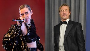 Bradas Pittas poruojamas su švedų dainininke Lykke Li: „Porą suvedė kaimynystė“