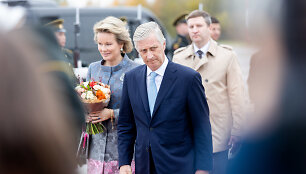 Belgijos Karalius Pilypas ir Karalienė Mathilde