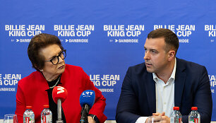 Billie Jean King, Ramūnas Gru&scaron;as