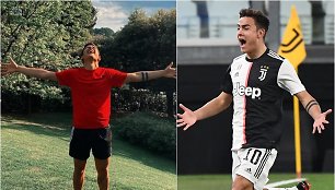 Paulo Dybala pasveiko nuo koronaviruso