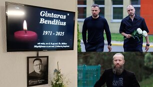 Atsisveikinimas su Gintaru Bendžiumi