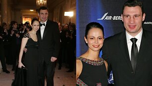 Vitalijus ir Natalija Klyčko