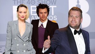 Olivia Wilde, Harry Stylesas, Jamesas Cordenas