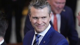 Jungtinių Valstijų gynybos sekretorius Pete'as Hegsethas