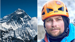 Saulius Damulevičius į Everestą kopė be papildomo deguonies