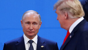 Vladimiras Putinas ir Donaldas Trumpas, Reuters/Scanpix
