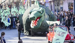 Dino Zauro kasmetinė kelionė į Filologijos fakultetą