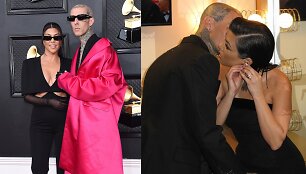 Kourtney Kardashian ir Travisas Barke'as 
