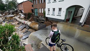 Katastrofi&scaron;ki potvyniai Vakarų Europoje