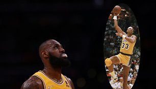 LeBronas Jamesas taikosi į Kareemui Abdul-Jabbarui priklausantį rekordą