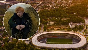 Edo Sheerano koncertas – Dariaus ir Girėno stadione