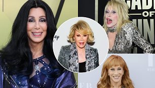 Cher, Dolly Parton, Joan Rivers, Kathy Griffin