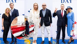 JAV nepriklausomybės dienos minėjimas Valdovų rūmų kieme