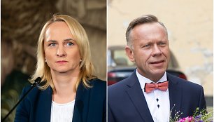 Edita Rudelienė ir Antanas Čepononis