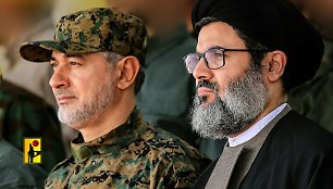 Numanomas „Hezbollah“ lyderis Hashemas Safieddine'as (dešinėje)