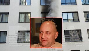 Aleksandras Suponickis ir po žmogžudystės užsiliepsnojęs butas