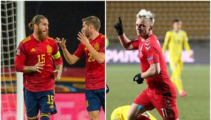 Sergio Ramosas ir Arvydas Novikovas