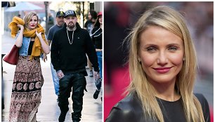 Cameron Diaz ir Benji Maddenas