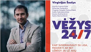 Virginijus Šaulys ir knyga &bdquo;Vėžys 24/7&ldquo;